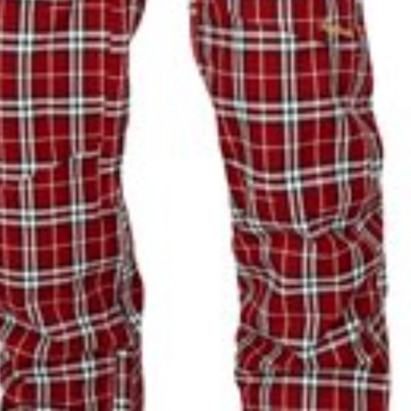 Surfanic | Stunner Red Plaid Tartan Snow Pants - Picture 10 of 13
